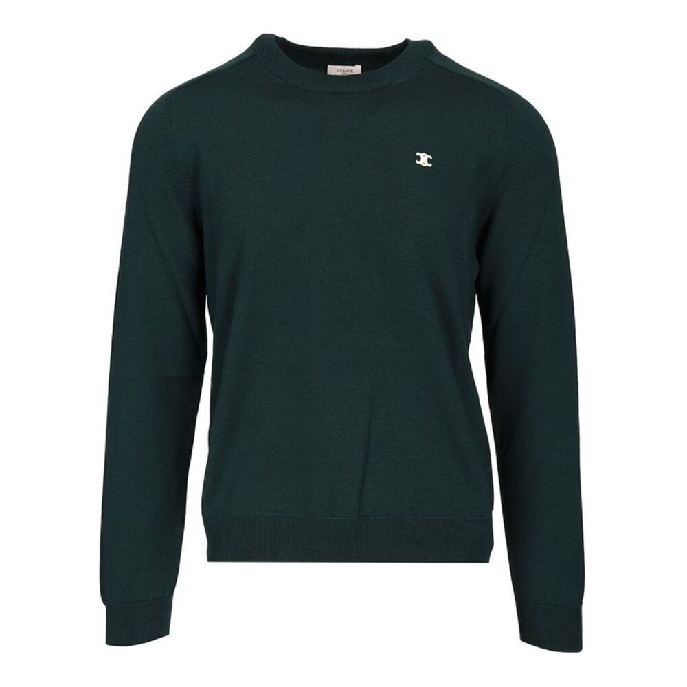 Celine Men Crewneck Wool Sweater